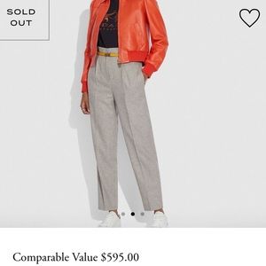 Brand new Coach wool pants size4